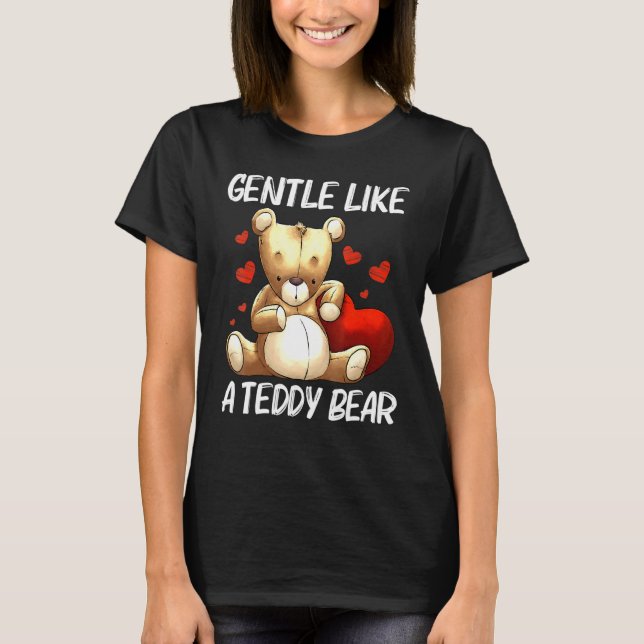 Camiseta Legal Urso De Teddy Para Homens Jogam Brinquedo En (Frente)