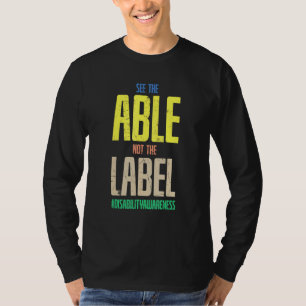 Camiseta Legal Veja O Able Not The Lable Awarness Caregimen