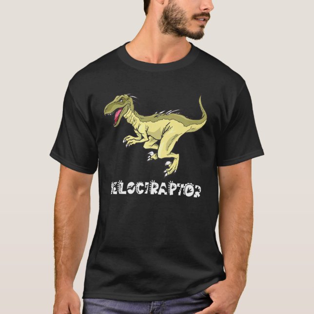 Camiseta Legal Velociraptor Dinossaur Dino Saurus Reptile C (Frente)