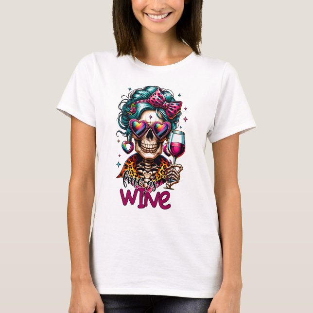 Camiseta Legal vinho amante arte de palavra (Frente)