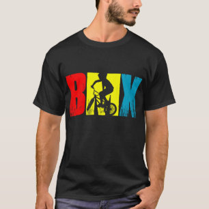 Camiseta Legal Vintage BMX, ciclista de corridas para rapaz