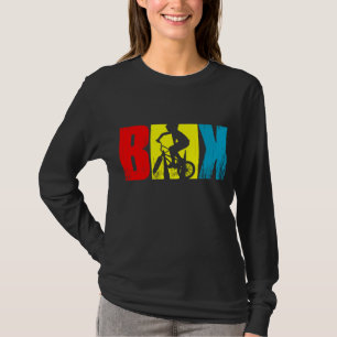 Camiseta Legal Vintage BMX, ciclista de corridas para rapaz