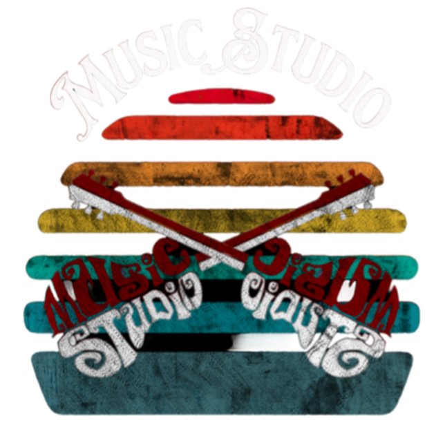 Camiseta Legal Vintage Music Studio (Criador carregado)