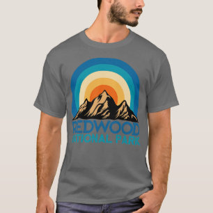 Camiseta Legal Vintage Retro Redwood National Park Mountain