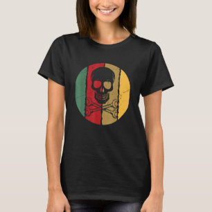 Camiseta Legal Vintage Skull Wrenches Mecânicas Trabalho de