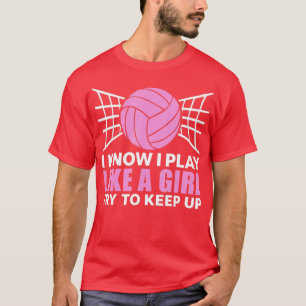 Camiseta Legal Voleibol Para Mulheres Meninas Setter Libe