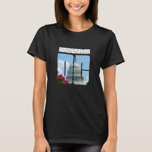 Camiseta Legal Washington D C com Capitólio dos EUA
