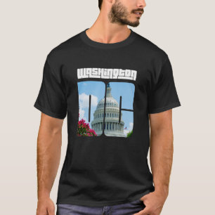 Camiseta Legal Washington D C com Capitólio dos EUA