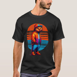 Camiseta Legal Wombat Estilo Urbano Moderno Arte Retroativa