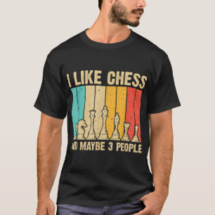 Camiseta Legal Xadrez Amplia Arte Para Homens Jogo Do Conse