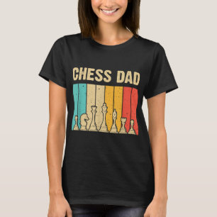 Camiseta Legal Xadrez Ampliando Arte Para Pais Padre Novelt