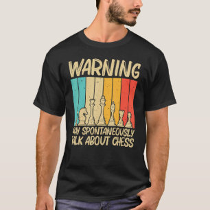 Camiseta Legal Xadrez Para Homens Peça Para Jogadores De Xa