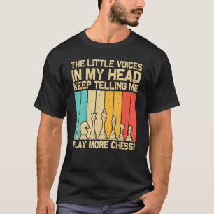 Camiseta Legal Xadrez Para Homens Peça Para Jogadores De Xa