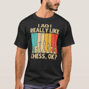 Camiseta Legal Xadrez Para Homens Peça Para Jogadores De Xa
