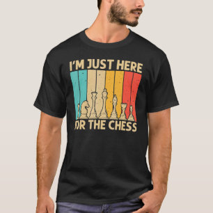Camiseta Legal Xadrez Para Homens Peça Para Jogadores De Xa