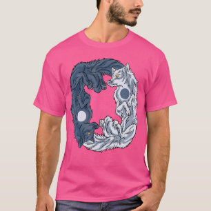 Camiseta Legal Yin Yang Wolf