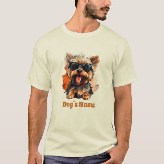 Camiseta Legal Yorkshire terrier com óculos escuros
