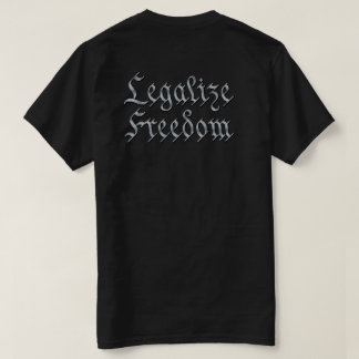 Camiseta "LEGALIZAR A LIBERDADE 3" T-Shirt