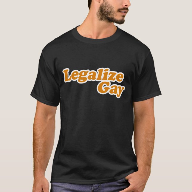 Camiseta Legalizar Gay (Frente)