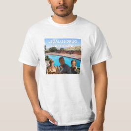 Camiseta Legalizar o tráfico de droga