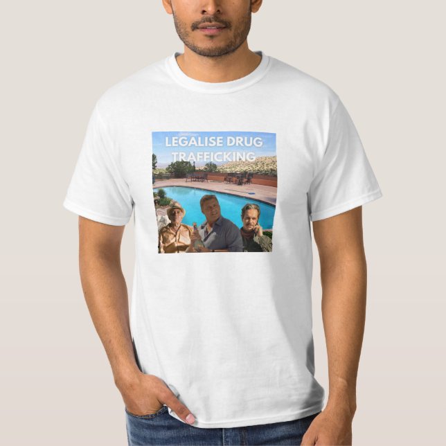 Camiseta Legalizar o tráfico de droga (Frente)