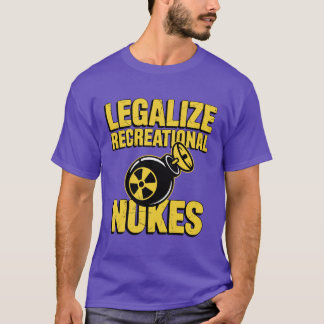CAMISETA LEGALIZAR OS NUKES RECREATIVOS