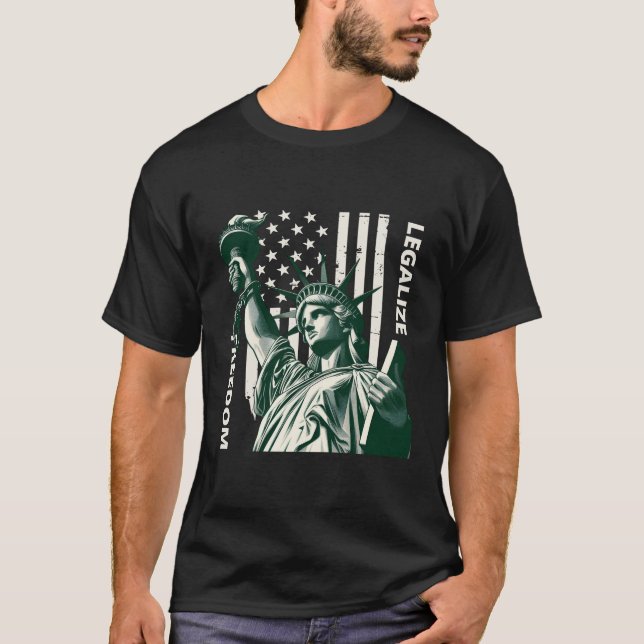 Camiseta Legalize a Liberdade (Frente)