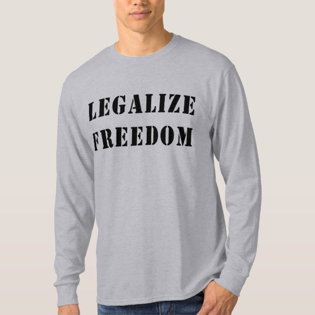 Camiseta Legalize a liberdade (Frente)