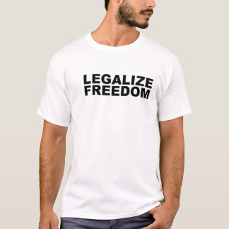 Camiseta Legalize a liberdade