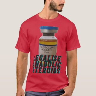 Camiseta Legalize esteroides anabolicos garota
