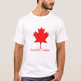 Camiseta Legalize o Canadá