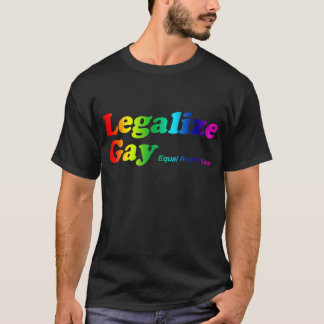 Camiseta Legalize o gay