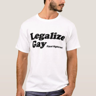 Camiseta Legalize o gay