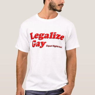 Camiseta Legalize o gay