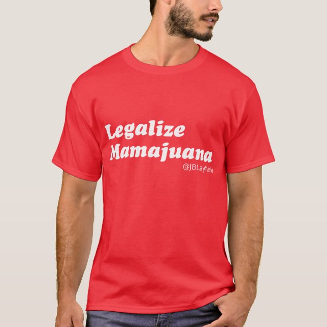 Camiseta Legalize o t-shirt de Mamajuana (Frente)