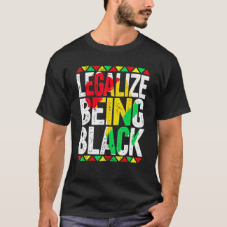 Camiseta Legalize Ser História Negra-Africana Mont