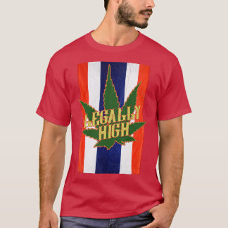 Camiseta legalmente alto