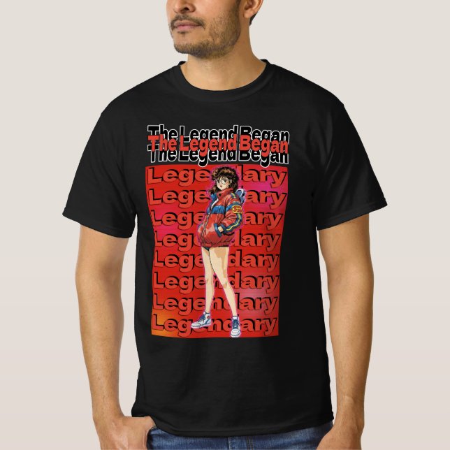 Camiseta Legend Began  (Frente)
