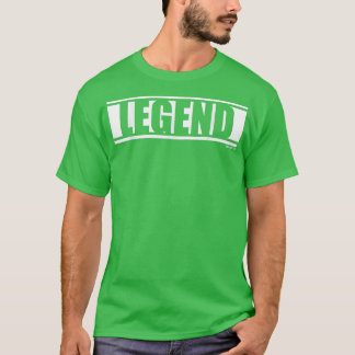 Camiseta Legend Gym Fitness Workout Saying Motivation Word