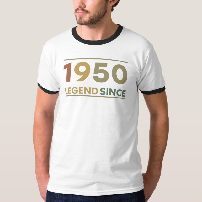 Camiseta Legend Since 1950 (Frente)