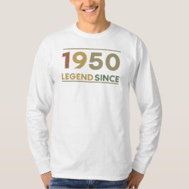 Camiseta Legend Since 1950
