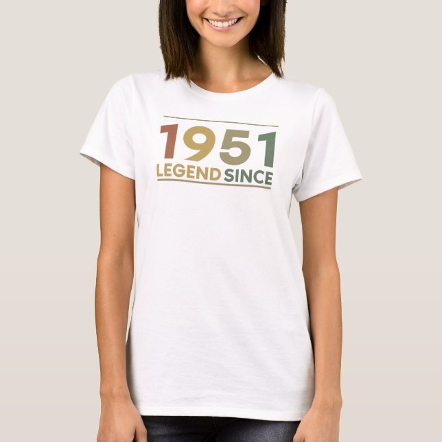 Camiseta Legend Since 1951 (Frente)