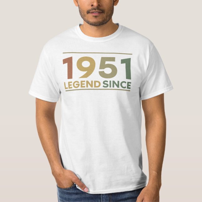 Camiseta Legend Since 1951 (Frente)