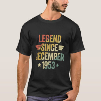 Camiseta Legend Since 1953 December