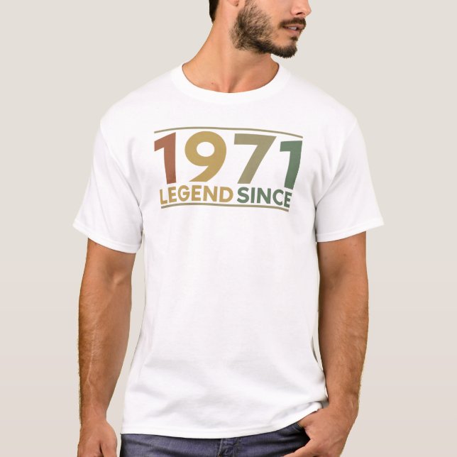 Camiseta Legend Since 1971 (Frente)
