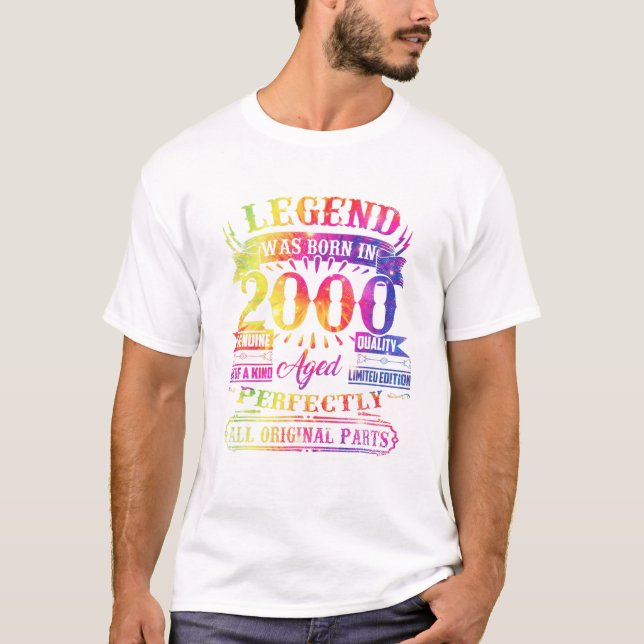 Camiseta Legend Was Born In 2000 (Frente)