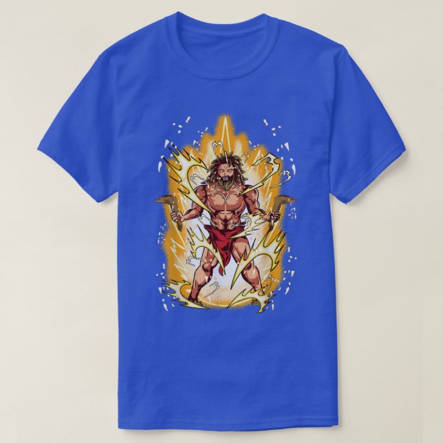 Camiseta Legenda Bíblica Super Samson  (Frente do Design)