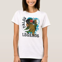 Legenda da saia da tartaruga & de grama de Palau