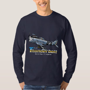 Camiseta Legenda da segunda guerra mundial de P-47
