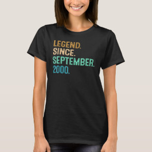 Camiseta Legenda De 22 Anos Desde Setembro De 2000 22º Bir